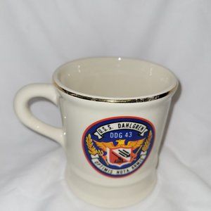 Vintage USS Dahlgren DDG-43 Navy Mug with "Toni’s" Name.
